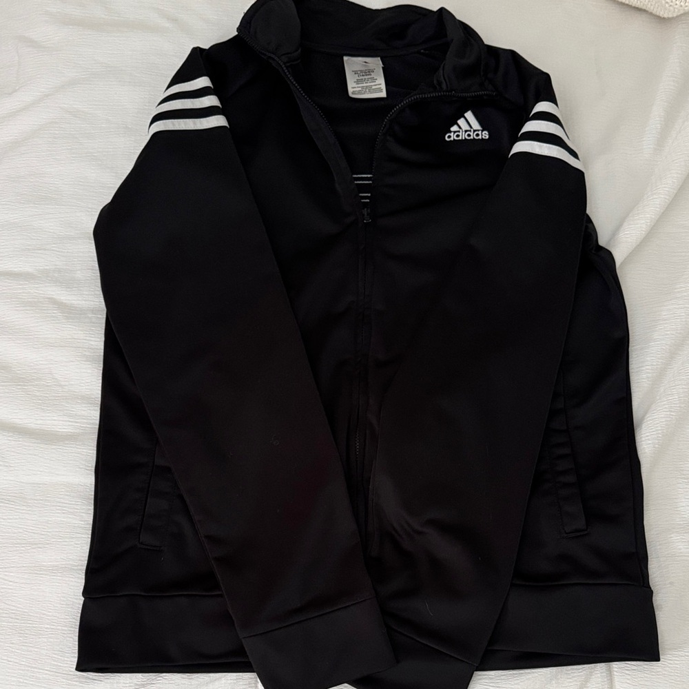 Adidas Black zip up